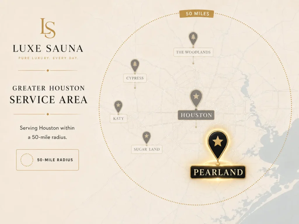 Home Sauna Installation Pearland TX