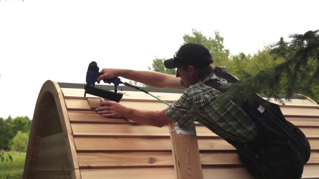 outdoor sauna builders near Houston TX
